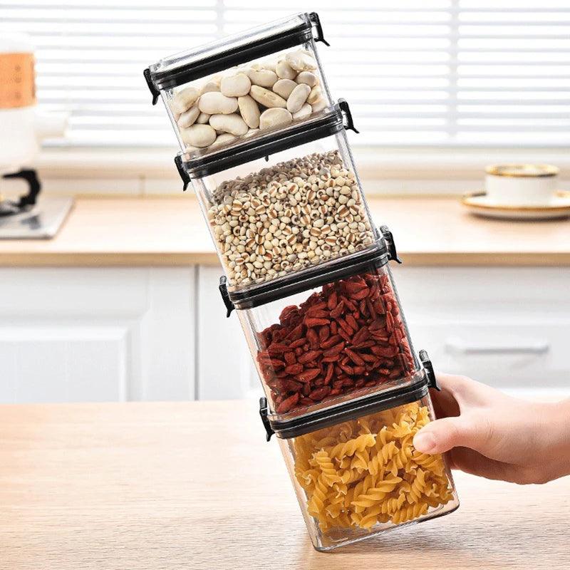 Sealed Kitchen Jars - Arrange It All