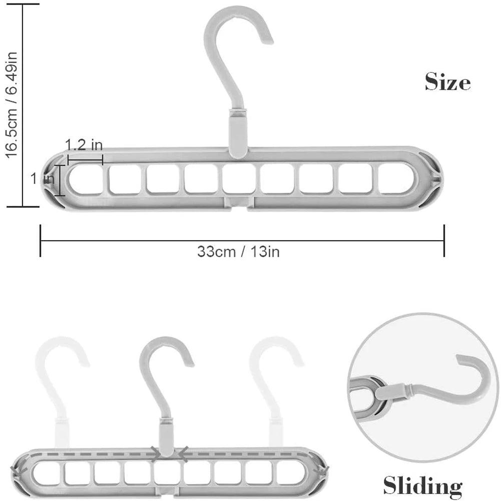 Space Saving Folding Hanger - Arrange It All