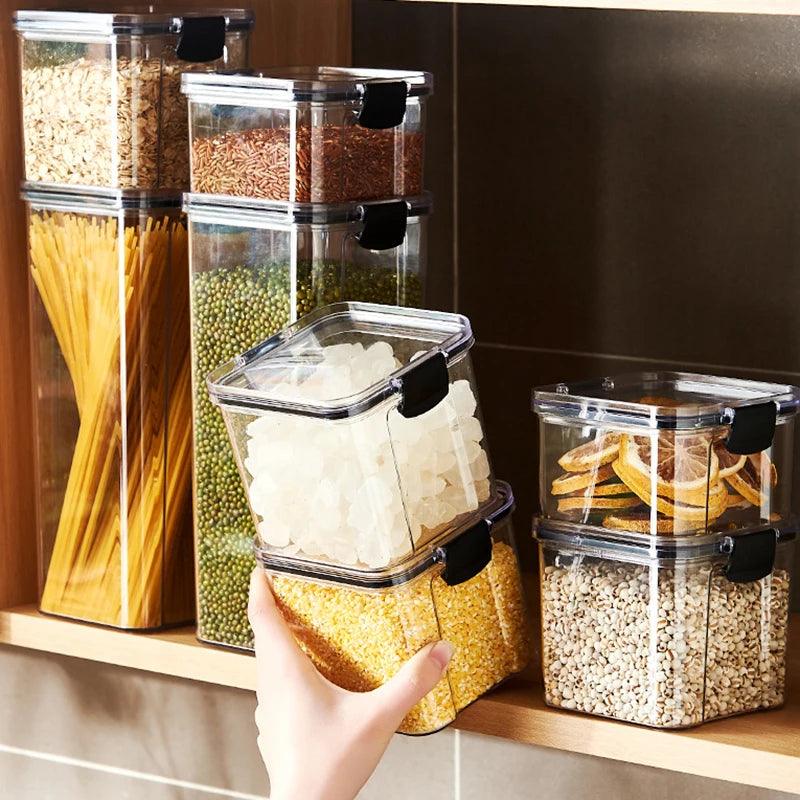 Sealed Kitchen Jars - Arrange It All