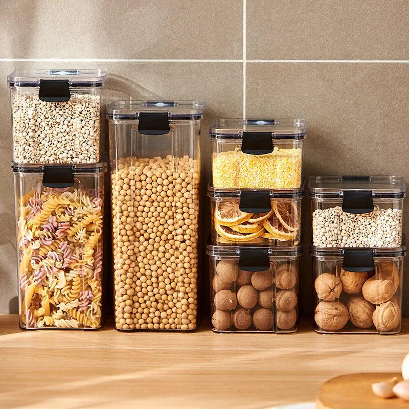 Sealed Kitchen Jars - Arrange It All