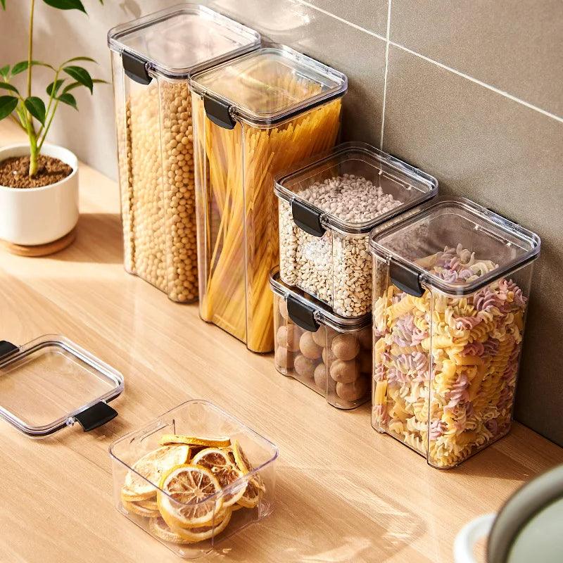 Sealed Kitchen Jars - Arrange It All