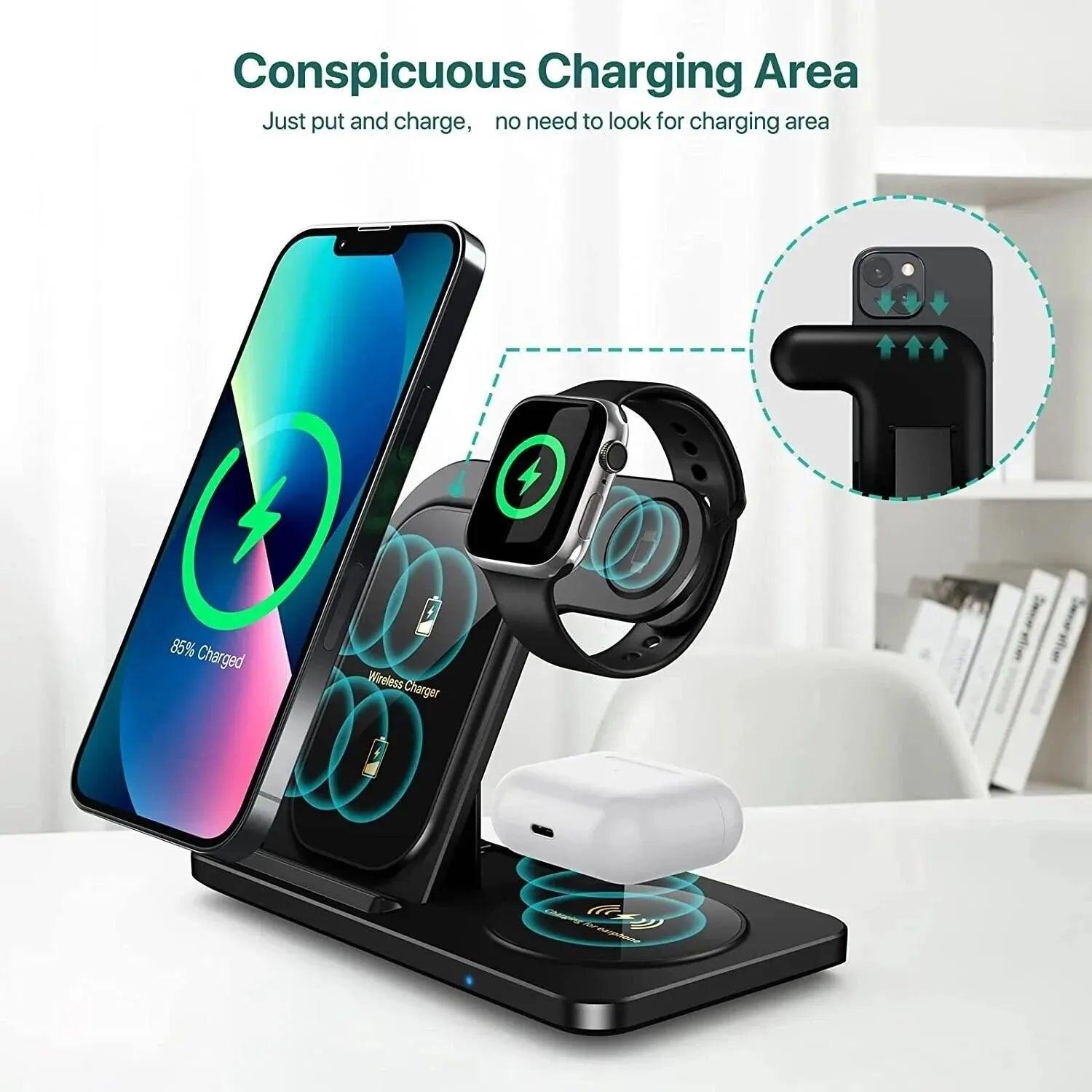 3 in 1 Wireless Charger Stand - Arrange It All